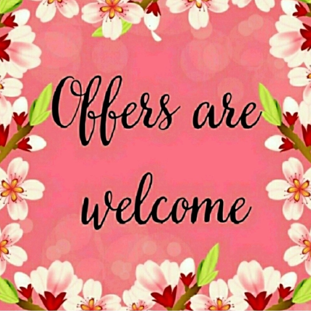 All your offers are welcome ❤️🌹